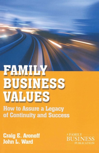 bokomslag Family Business Values