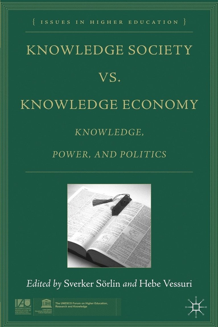 Knowledge Society vs. Knowledge Economy 1