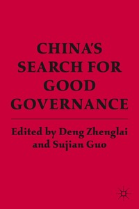 bokomslag Chinas Search for Good Governance