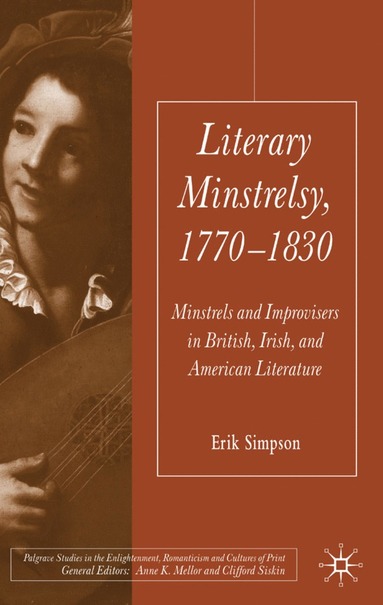 bokomslag Literary Minstrelsy, 1770-1830