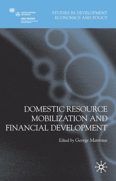 bokomslag Domestic Resource Mobilization and Financial Development