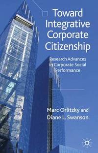 bokomslag Toward Integrative Corporate Citizenship