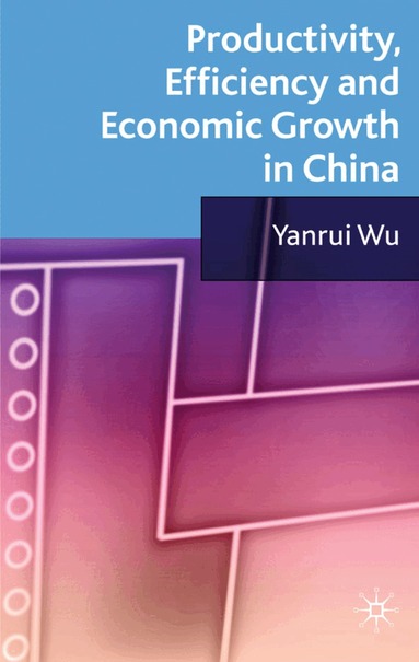 Y. Wu - Productivity, Efficiency and Economic Growth in China, Inbunden