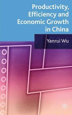 Y. Wu, Yanrui Wu - Productivity, Efficiency and Economic Growth in China, Inbunden
