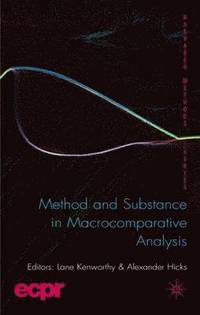 bokomslag Method and Substance in Macrocomparative Analysis