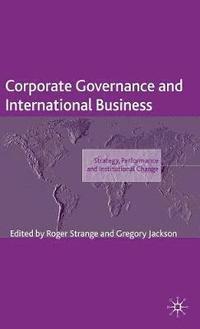 bokomslag Corporate Governance and International Business