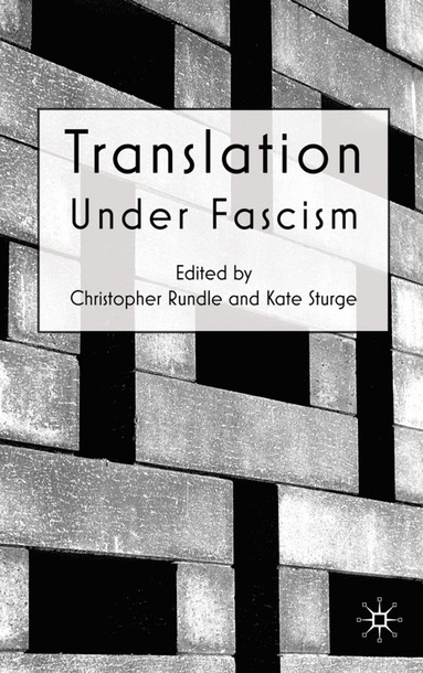 bokomslag Translation Under Fascism