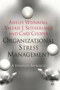 bokomslag Organizational Stress Management