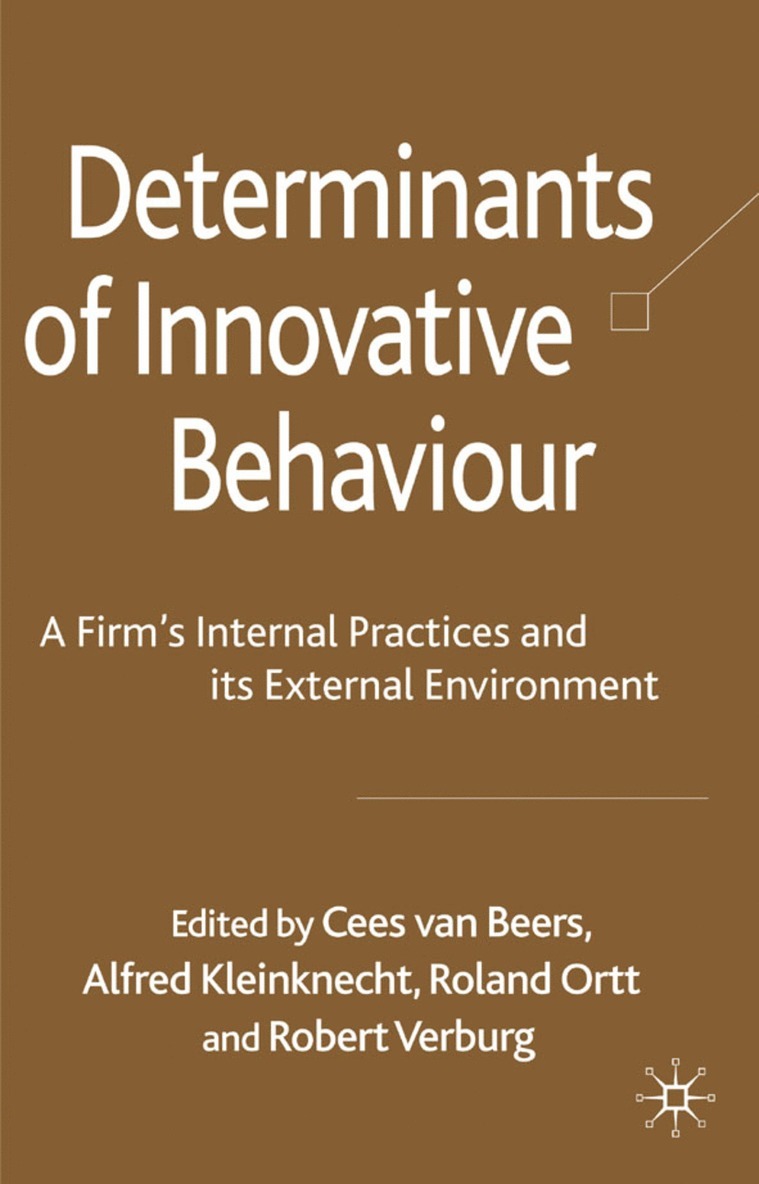 Cees van Beers, Roland Ortt, Robert Verburg, Cees Van Beers, Cees van Beers, A. Kleinknecht - Determinants of Innovative Behaviour, Inbunden