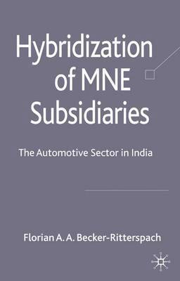 Hybridization of MNE Subsidiaries 1