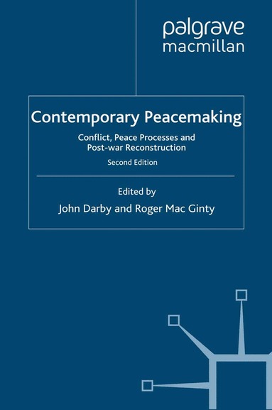 J. Darby, Roger Mac Ginty - Contemporary Peacemaking, Häftad