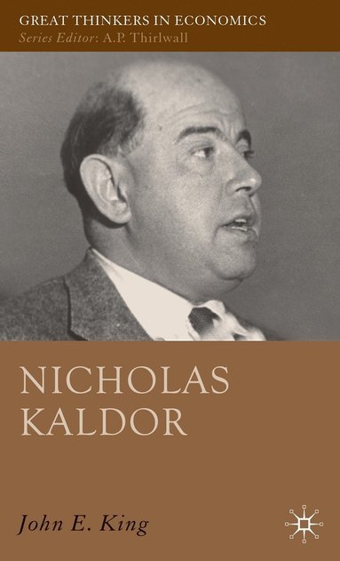 bokomslag Nicholas Kaldor