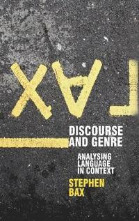 bokomslag Discourse and Genre: Using Language in Context