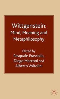 bokomslag Wittgenstein: Mind, Meaning and Metaphilosophy