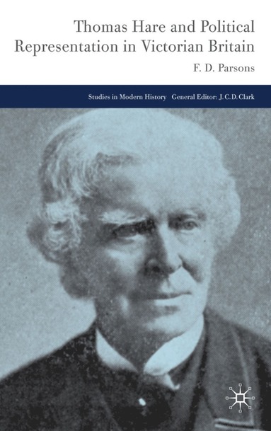 bokomslag Thomas Hare and Political Representation in Victorian Britain