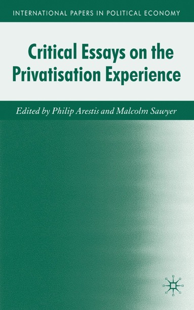 bokomslag Critical Essays on the Privatisation Experience