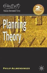 bokomslag Planning Theory