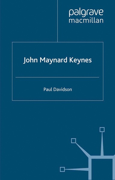 bokomslag John Maynard Keynes