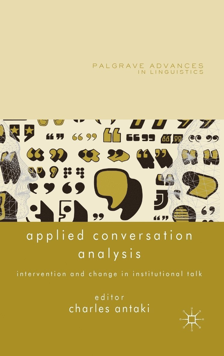 Applied Conversation Analysis 1