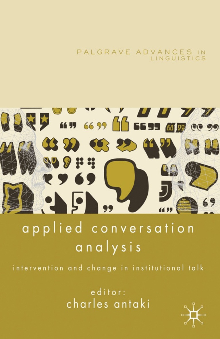 Applied Conversation Analysis 1