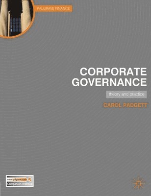 Henley-On-Thames) Padgett, Carol (Henley Business School, Carol Padgett - Corporate Governance, Häftad