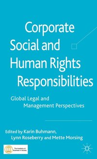 bokomslag Corporate Social and Human Rights Responsibilities
