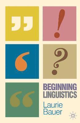 bokomslag Beginning Linguistics