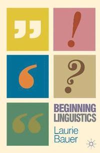 bokomslag Beginning Linguistics