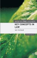 bokomslag Key Concepts in Law