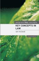 bokomslag Key Concepts in Law