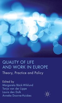bokomslag Quality of Life and Work in Europe