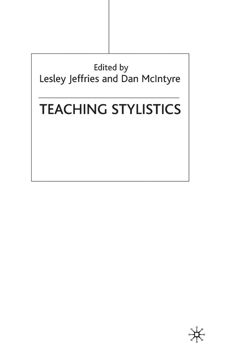 Teaching Stylistics 1
