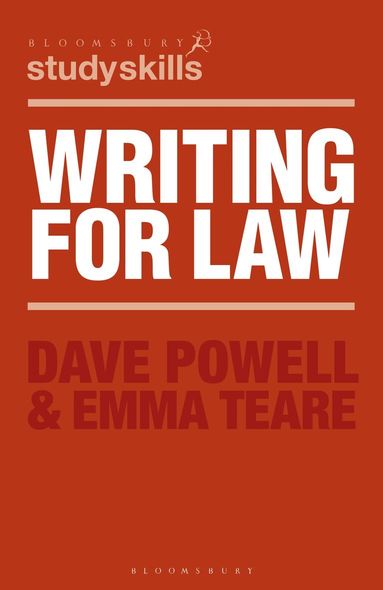 Dave Powell, Emma Teare - Writing for Law, Häftad