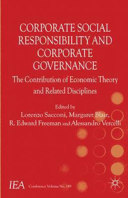 bokomslag Corporate Social Responsibility and Corporate Governance