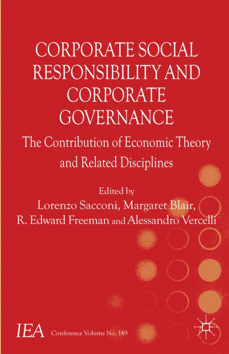 Corporate Social Responsibility and Corporate Governance 1