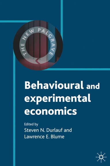 bokomslag Behavioural and Experimental Economics