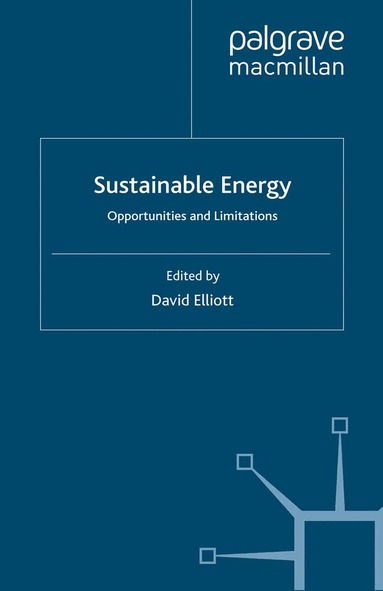 D. Elliott - Sustainable Energy, Häftad