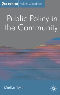 bokomslag Public Policy in the Community