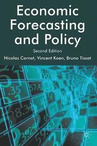 bokomslag Economic Forecasting and Policy