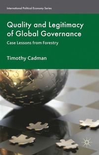 bokomslag Quality and Legitimacy of Global Governance