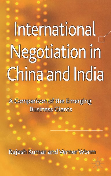 bokomslag International Negotiation in China and India