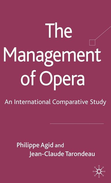 bokomslag The Management of Opera