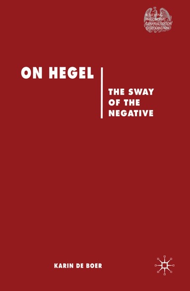 Kenneth A. Loparo, Karin de Boer, Kenneth A Loparo - On Hegel, Inbunden