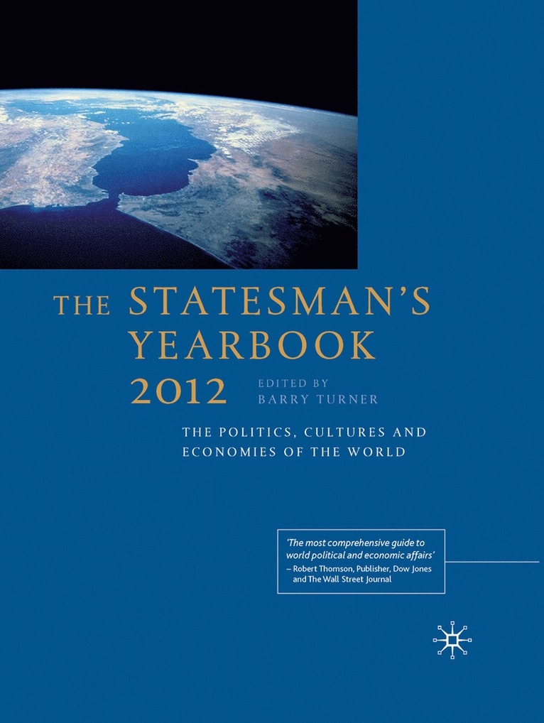 B. Turner - Statesman's Yearbook 2012, Inbunden