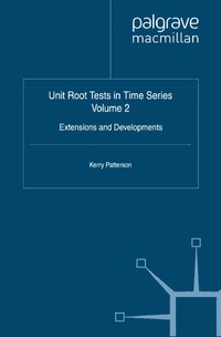 bokomslag Unit Root Tests in Time Series Volume 2