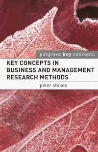 bokomslag Key Concepts in Business and Management Research Methods
