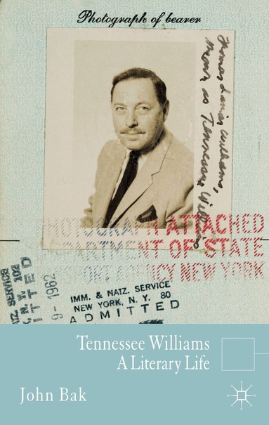 J. Bak - Tennessee Williams, Inbunden