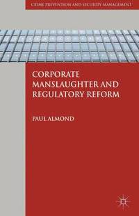 bokomslag Corporate Manslaughter and Regulatory Reform