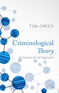 bokomslag Criminological Theory