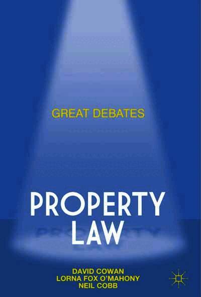 Great Debates in Property Law